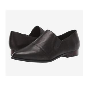 Kelsi Dagger Brooklyn Stone Black Leather Ankle Boots Women's Size 9